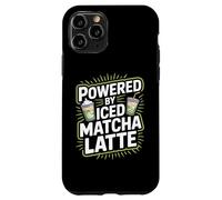 Alimentato da bevanda fresca al latte matcha ghiacciato Custodia per iPhone 11 Pro