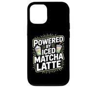 Alimentato da bevanda fresca al latte matcha ghiacciato Custodia per iPhone 12/12 Pro