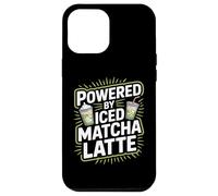 Alimentato da bevanda fresca al latte matcha ghiacciato Custodia per iPhone 12 Pro Max