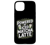 Alimentato da bevanda fresca al latte matcha ghiacciato Custodia per iPhone 15 Plus