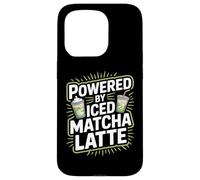 Alimentato da bevanda fresca al latte matcha ghiacciato Custodia per iPhone 15 Pro