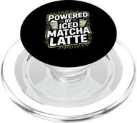 Alimentato da bevanda fresca al latte matcha ghiacciato PopSockets PopGrip per MagSafe