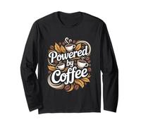 Alimentato da Coffee Java Lover Maglia a Manica