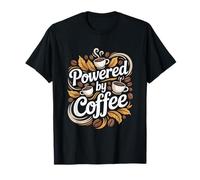 Alimentato da Coffee Java Lover Maglietta