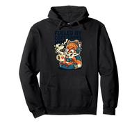 Alimentato da Cozy Games Hot Fox Cuffie Felpa con Cappuccio