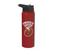 Alimentato da energia tostata in chicchi di caffè Stainless Steel Insulated Water Bottle