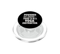 Alimentato da Gesù Orgoglioso di essere Istruttore di Yoga Christian PopSockets PopGrip per MagSafe