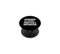 Alimentato da Gesù Orgoglioso di essere Reporter Christian PopSockets PopGrip Adesivo