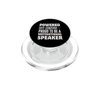 Alimentato da Gesù Orgoglioso di essere un oratore motivazionale Christian PopSockets PopGrip per MagSafe