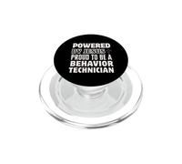 Alimentato da Gesù Orgoglioso di essere un tecnico del comportamento cristiano PopSockets PopGrip per MagSafe