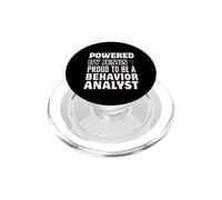 Alimentato da Gesù Orgoglioso di essere un terapista comportamentale cristiano PopSockets PopGrip per MagSafe
