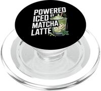 Alimentato da Iced Matcha Latte Lovers Unite PopSockets PopGrip per MagSafe