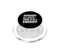 Alimentato da Jesus Orgoglioso di essere lo sceriffo Christian PopSockets PopGrip per MagSafe