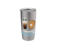 Alimentato da latte ghiacciato e doppio gioca a baseball mamma Bicchiere termico in acciaio inox doppia parete