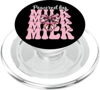 Alimentato da latte lattiero-caseario agricoltore mucca lattiero-casearia ragazza mamma PopSockets PopGrip per MagSafe