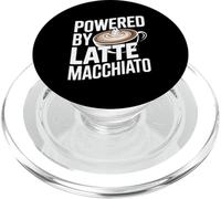 Alimentato da Latte Macchiato Coffee Humor PopSockets PopGrip per MagSafe
