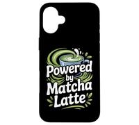 Alimentato da Matcha Latte Enthusiast Energy Custodia per iPhone 16 Plus