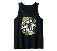 Alimentato da Matcha Latte Green Tea Lover Canotta