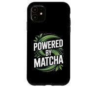 Alimentato da Matcha Leaf Swirl Energy Custodia per iPhone 11