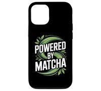 Alimentato da Matcha Leaf Swirl Energy Custodia per iPhone 12/12 Pro