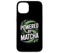Alimentato da Matcha Leaf Swirl Energy Custodia per iPhone 13