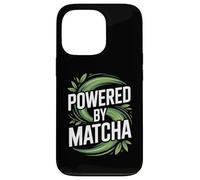 Alimentato da Matcha Leaf Swirl Energy Custodia per iPhone 13 Pro