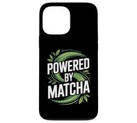 Alimentato da Matcha Leaf Swirl Energy Custodia per iPhone 13 Pro Max