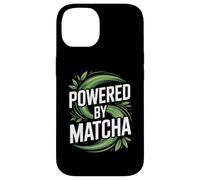 Alimentato da Matcha Leaf Swirl Energy Custodia per iPhone 14