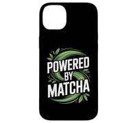 Alimentato da Matcha Leaf Swirl Energy Custodia per iPhone 14 Plus