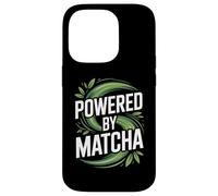 Alimentato da Matcha Leaf Swirl Energy Custodia per iPhone 14 Pro
