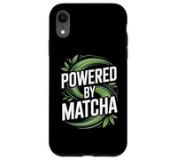 Alimentato da Matcha Leaf Swirl Energy Custodia per iPhone XR