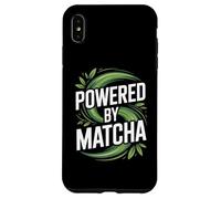 Alimentato da Matcha Leaf Swirl Energy Custodia per iPhone XS Max