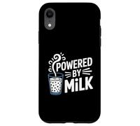 Alimentato da Milk Fun Dairy Appassionato Custodia per iPhone XR