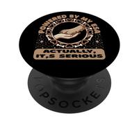 Alimentato da My ESA Emotional Support Dog PopSockets PopGrip Adesivo