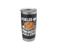 Alimentato da pancakes Uomini Donne Brunch Colazione Pancake Maker Bicchiere termico in acciaio inox doppia parete