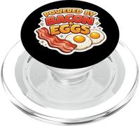 Alimentato Da Pancetta E Uova Divertente Carnivoro Paleo Keto Dieta PopSockets PopGrip per MagSafe