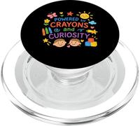Alimentato Da Pastelli E Curiosità Divertente Asilo Bambini PopSockets PopGrip per MagSafe