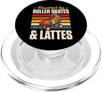 Alimentato da pattini a rotelle e latte macchiato PopSockets PopGrip per MagSafe