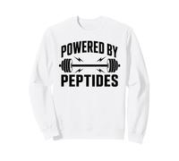 Alimentato da Peptidi Stack Fitness Biohacker Gym Science Bro Felpa