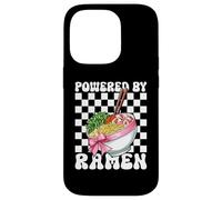 Alimentato da Ramen giapponese Noodles Instant Lunch Girl Custodia per iPhone 14 Pro