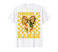 Alimentato da Ramen Giapponese Noodles Instant Lunch Girl Maglietta