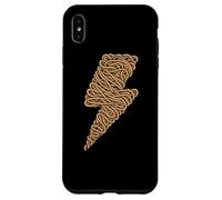 Alimentato da Spaghetti Pasta Cucina Italiana Carboidrati Divertente Custodia per iPhone XS Max