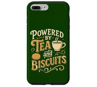 Alimentato da Tè e Biscotti Design Retro Divertente Custodia per iPhone 7 Plus/8 Plus