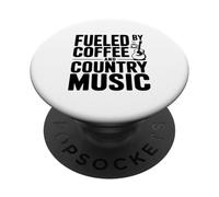 Alimentato dagli amanti del caffè e della musica country PopSockets PopGrip Adesivo