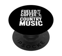 Alimentato dagli amanti del caffè e della musica country PopSockets PopGrip Adesivo