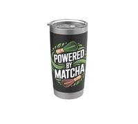 Alimentato dagli amanti del tè verde Matcha Energy Boost Bicchiere termico in acciaio inox doppia parete