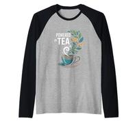 Alimentato dagli Appassionati di tè botanico Maglia con Maniche Raglan