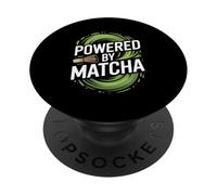 Alimentato dagli appassionati di tè verde Matcha PopSockets PopGrip Adesivo