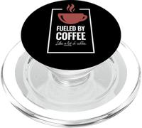 Alimentato dal caffè. Come un sacco di caffè. Design divertente del caffè. PopSockets PopGrip per MagSafe
