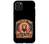 Alimentato dal fuoco governato dal sole Potente astrologia della stagione dei Leoni Custodia per iPhone 11 Pro Max